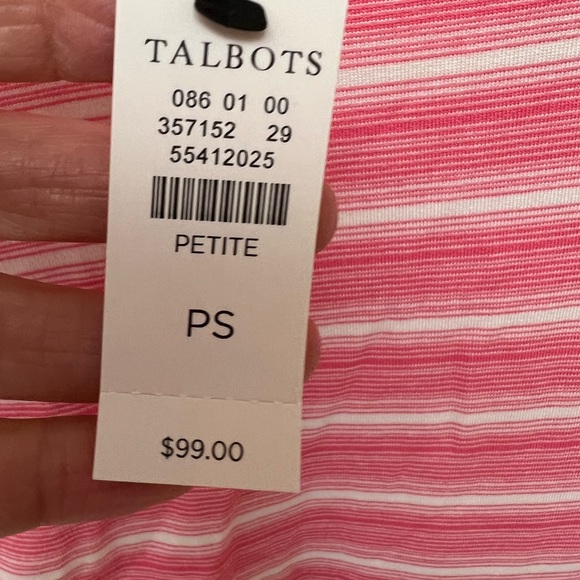 Talbots Wrap Dress NWT Size Petite Small - Picture 7 of 7